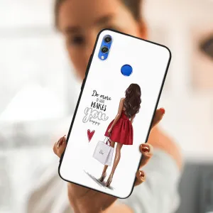MY ART Ochranný obal Honor 8X -RED DRESS (137)