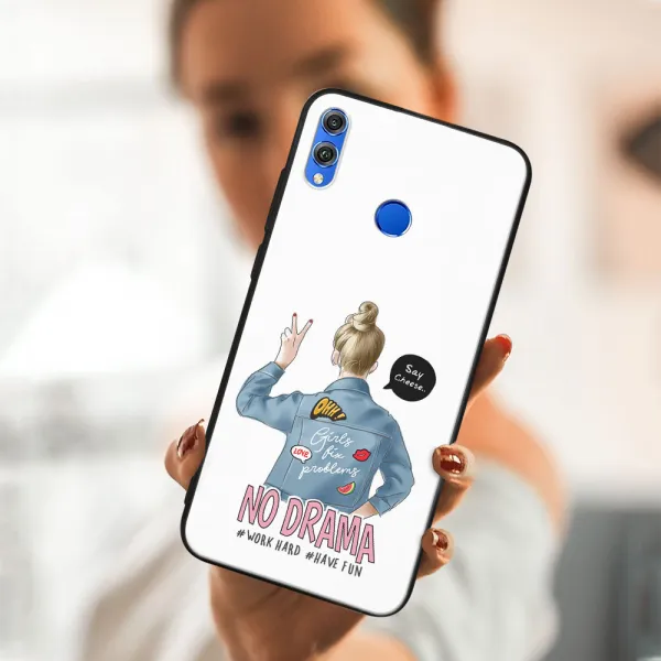 MY ART Ochranný obal Honor 8X -NO DRAMA (138)