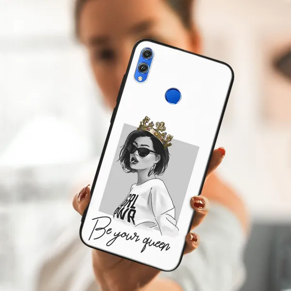 MY ART Ochranný obal Honor 8X -QUEEN (139)