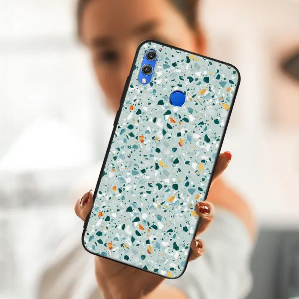 MY ART Ochranný obal Honor 8X -BLUE TERRAZZO (164)
