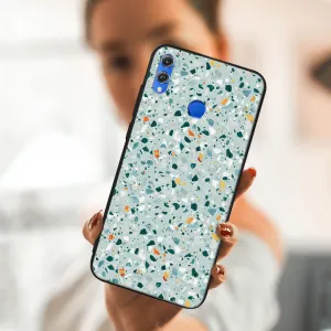 MY ART Ochranný obal Honor 8X -BLUE TERRAZZO (164)