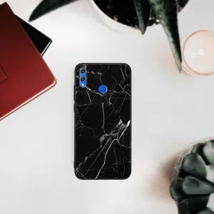 MY ART Ochranný obal Honor 8X -BLACK MARBLE (142)