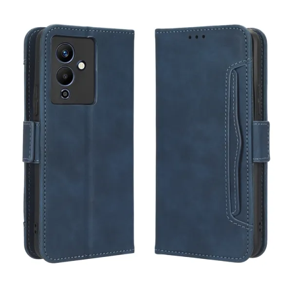 SLOT Peňaženkový obal pre Infinix Note 12 / Note 12 Pro 5G modrý