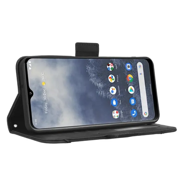 SLOT Peňaženkový obal pre Nokia G60 čierny