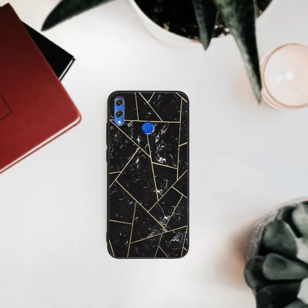 MY ART Ochranný obal Honor 8X -POLYGONAL (150)