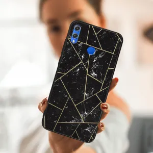 MY ART Ochranný obal Honor 8X -POLYGONAL (150)