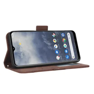 SLOT Peňaženkový obal pre Nokia G60 hnedý