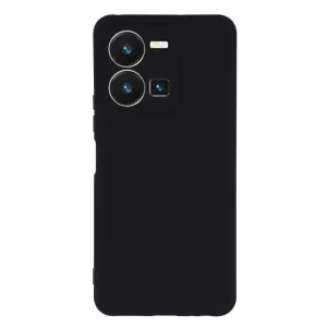 RUBBER Ochranný kryt pre Vivo Y35 čierny