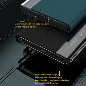 SLEEP CASE Zaklápací kryt Honor 70 svetlomodrý