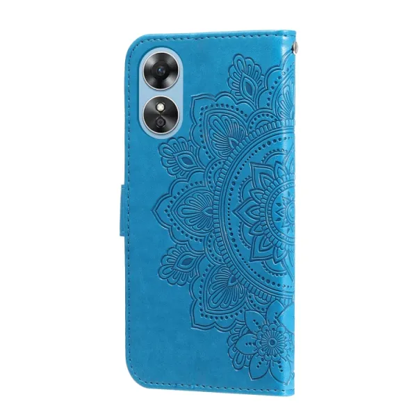 ART MANDALA Peňaženkové puzdro Oppo A17 modré