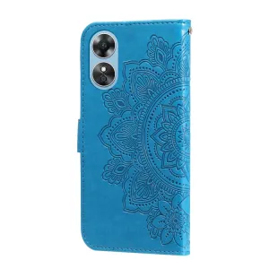 ART MANDALA Peňaženkové puzdro Oppo A17 modré