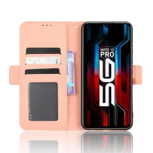 SLOT Peňaženkový obal pre Infinix Note 12 / Note 12 Pro 5G ružový