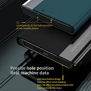 SLEEP CASE Zaklápací kryt Xiaomi 12T / 12T Pro žltý