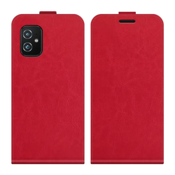 Vyklápacie puzdro Asus Zenfone 8 (ZS590KS) červené