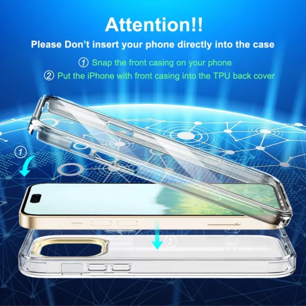 DUAL MARBLE Odolný kryt Apple iPhone 14 Pro GREEN MARBLE