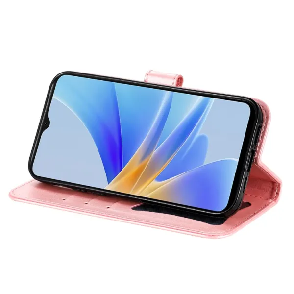 ART MANDALA Peňaženkové puzdro Oppo A17 ružové
