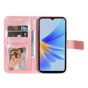 ART MANDALA Peňaženkové puzdro Oppo A17 ružové