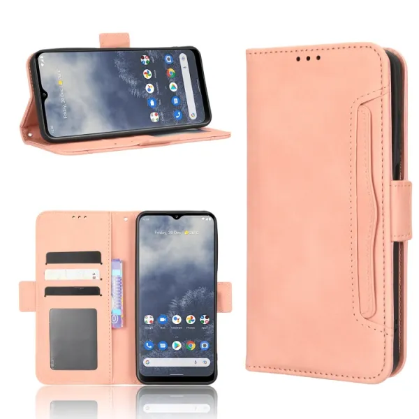 SLOT Peňaženkový obal pre Nokia G60 ružový