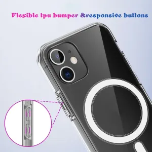 TRANSPARENT MAGSAFE Kryt pre Apple iPhone 11 priehľadný