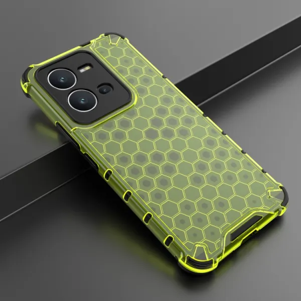 HONEYCOMB Ochranný kryt Vivo X80 Lite 5G zelený