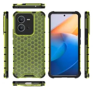 HONEYCOMB Ochranný kryt Vivo X80 Lite 5G zelený