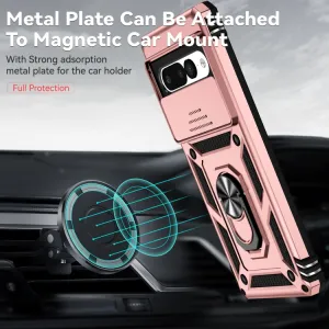 RING CAMERA Obal s držiakom pre Google Pixel 7 Pro ružový