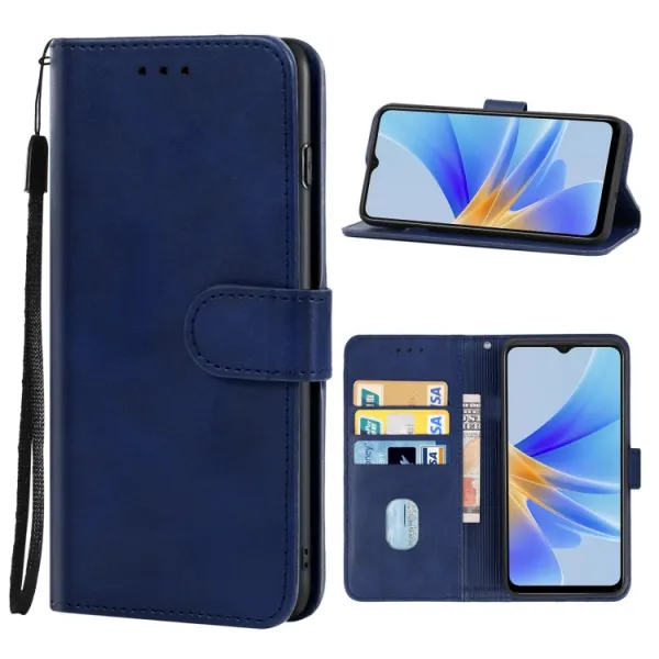 SMOOTH Peňaženkové puzdro pre Oppo A17 modré