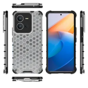 HONEYCOMB Ochranný kryt Vivo X80 Lite 5G biely