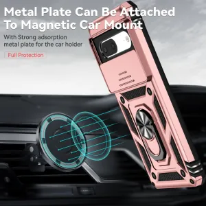 RING CAMERA Kryt s držiakom pre Google Pixel 7 ružový