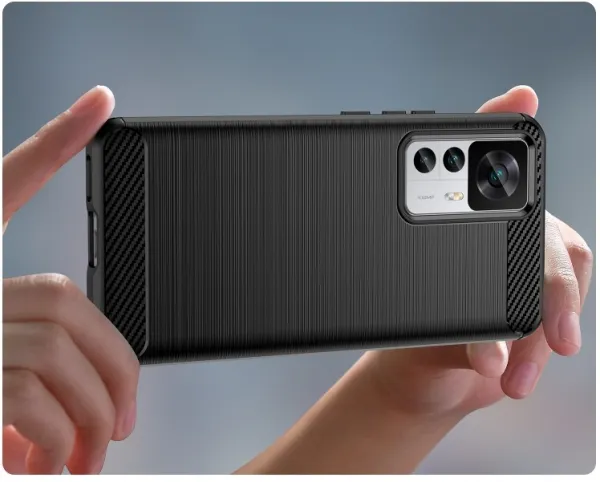 FLEXI TPU Kryt pre Xiaomi 12T / 12T Pro čierny