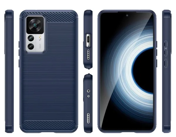 FLEXI TPU Kryt pre Xiaomi 12T / 12T Pro modrý