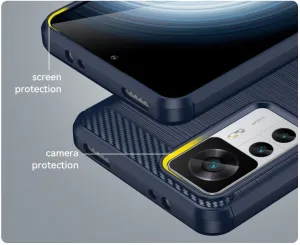 FLEXI TPU Kryt pre Xiaomi 12T / 12T Pro modrý