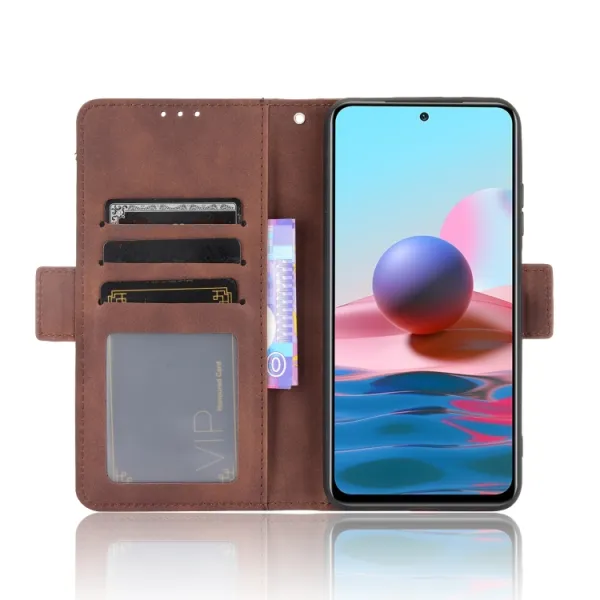 SLOT Peňaženkový obal pre Xiaomi Poco M5s hnedý