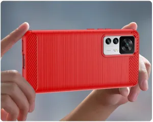 FLEXI TPU Kryt pre Xiaomi 12T / 12T Pro červený