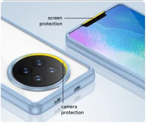 CRYSTAL Ochranný kryt pre Huawei Mate 50 Pro modrý