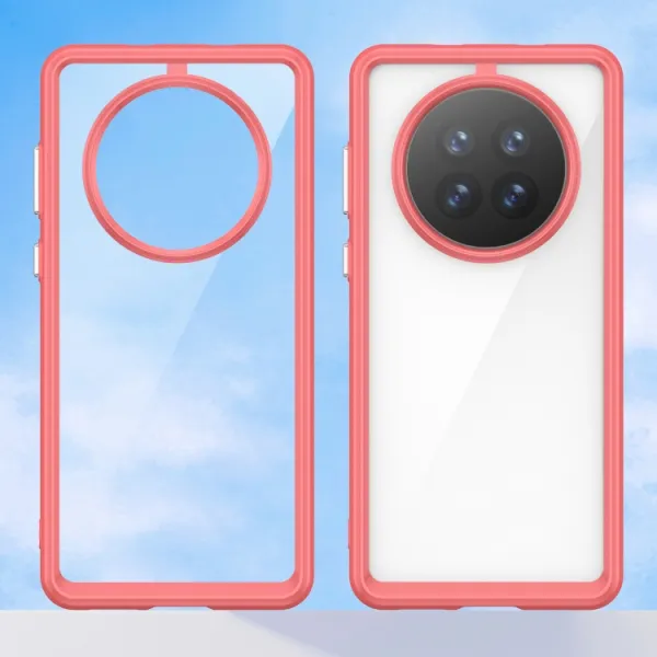 CRYSTAL Ochranný kryt pre Huawei Mate 50 Pro červený