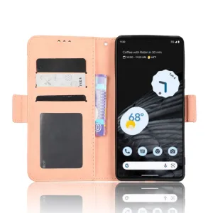 SLOT Peňaženkový obal pre Google Pixel 7 Pro ružový