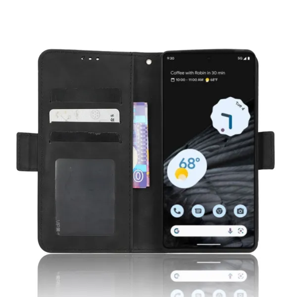 SLOT Peňaženkový obal pre Google Pixel 7 Pro čierny