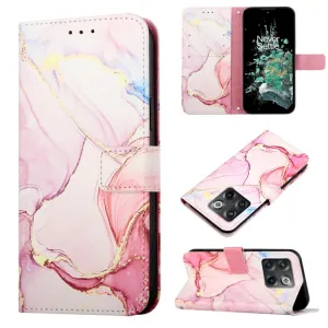 ART MARBLE Peňaženkový kryt OnePlus 10T 5G ROSE GOLD