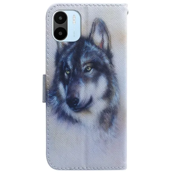 ART Peňaženkový kryt Xiaomi Redmi A1 / Redmi A2 WOLF