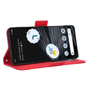 SLOT Peňaženkový obal pre Google Pixel 7 Pro červený