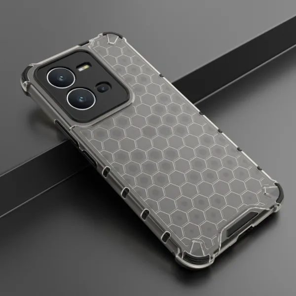 HONEYCOMB Ochranný kryt Vivo X80 Lite 5G čierny