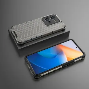 HONEYCOMB Ochranný kryt Vivo X80 Lite 5G čierny