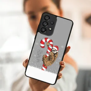 MY ART Kryt s vianočným dizajnom Samsung Galaxy A33 5G CANDY (076)