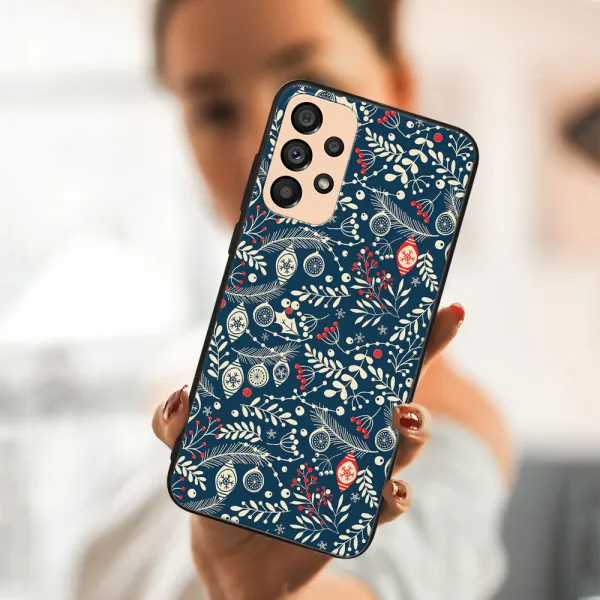 MY ART Kryt s vianočným dizajnom Samsung Galaxy A53 5G MISTLETOE (070)