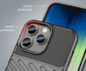 THUNDER Ochranný kryt Apple iPhone 14 Plus čierny
