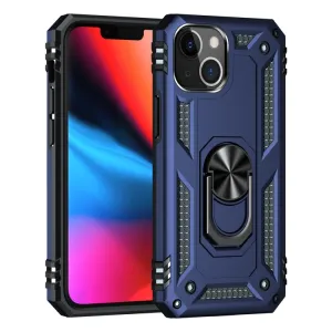 RING Obal s držiakom pre Apple iPhone 14 Plus modrý