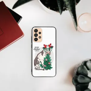 MY ART Kryt s vianočným dizajnom Samsung Galaxy A53 5G MERRY CHRISTMAS (074)