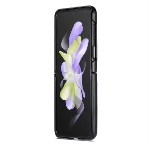 CASEME LEATHER Plastový kryt Samsung Galaxy Z Flip4 5G modrý