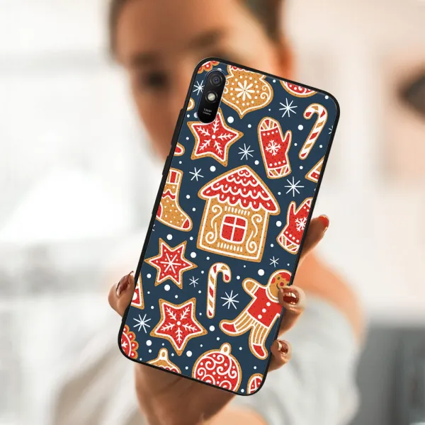 MY ART Kryt s vianočným dizajnom Xiaomi Redmi 9A / 9AT CHRISTMAS (069)